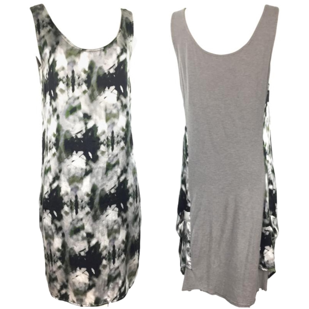 Scanlan Theodore Watercolor Print Silk Dress